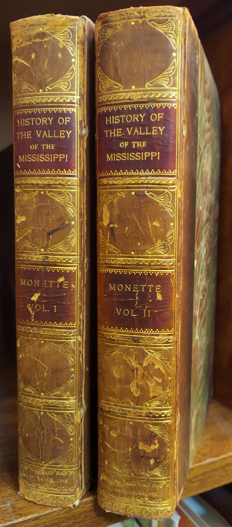 Image for History of the Discovery and Settlement of the Valley of the Mississippi  [2 Volume Set ]