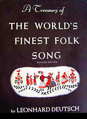 Image for A Treasury of the World's Finest Folk Song