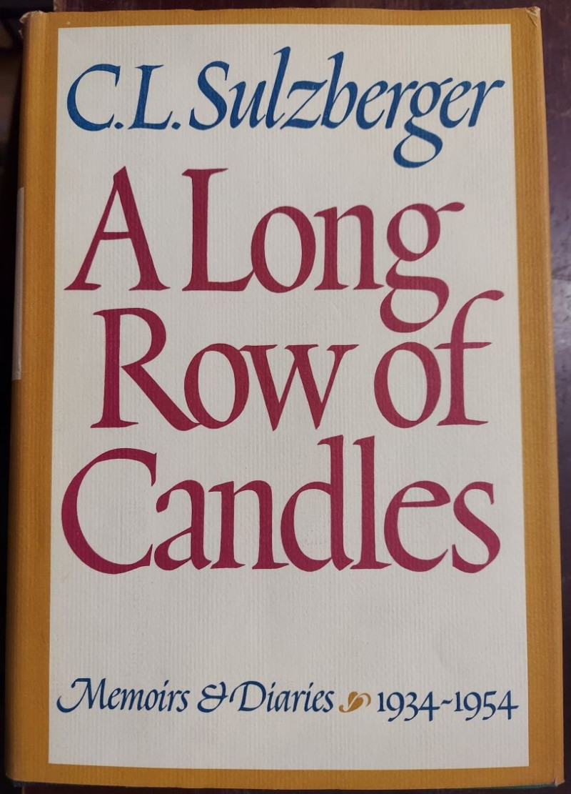 Image for A Long Row of Candles: Memoirs and Diaries 1934-1954