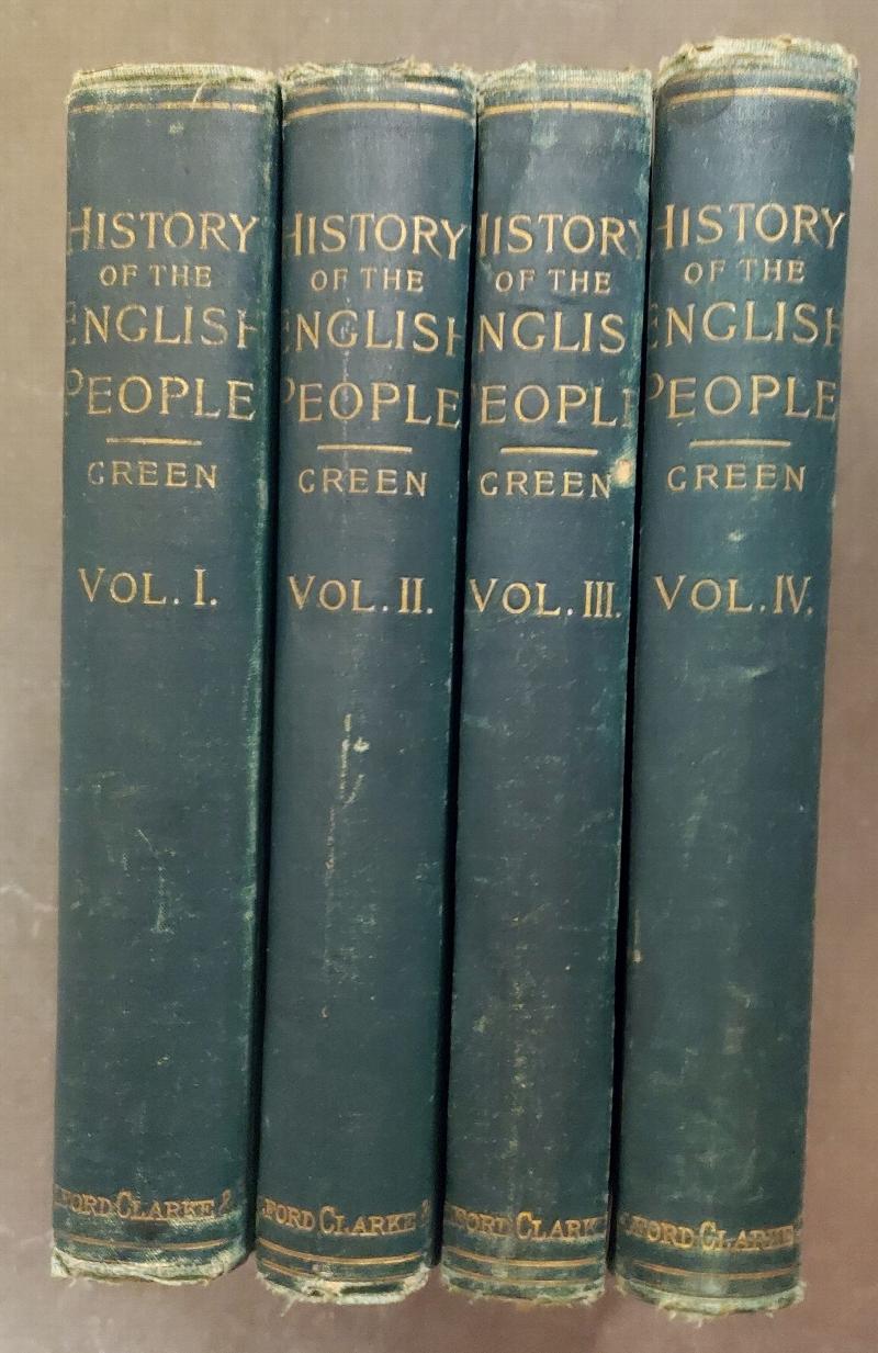 Image for History of the English People  (4 Volume Set)