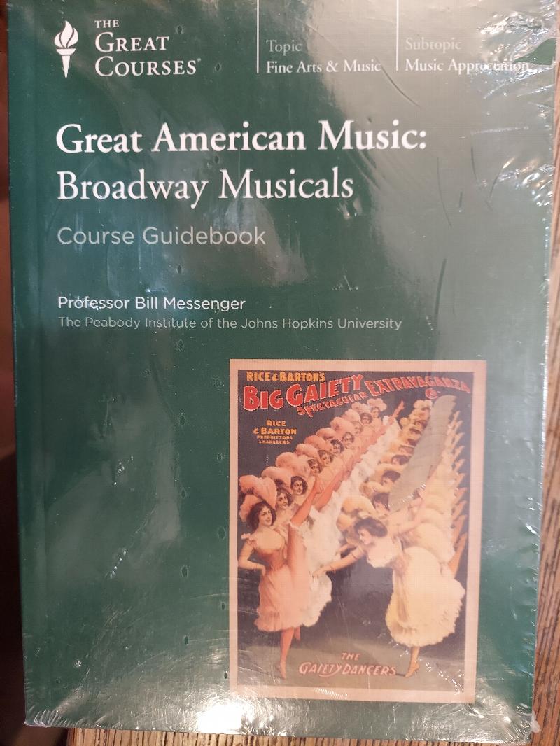 Image for Great American Music: Broadway Musicals  (The Great Courses Series Book + DVD)