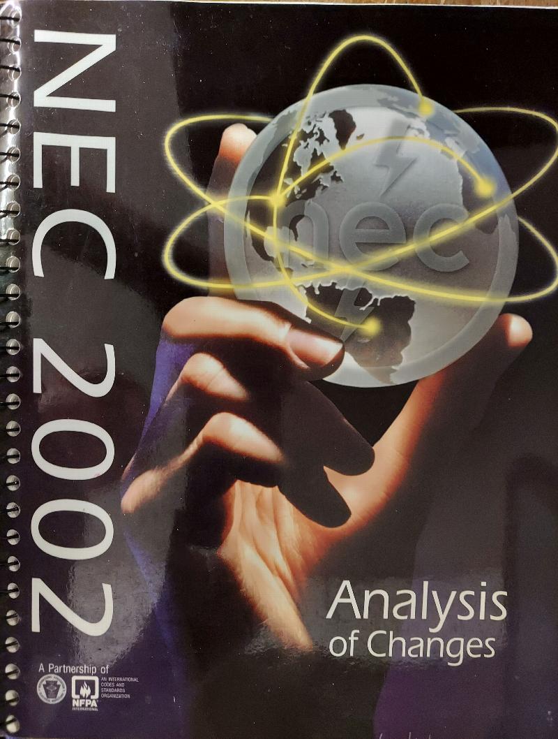 Image for 2002 NEC (National Electrical Code) Analysis of Changes
