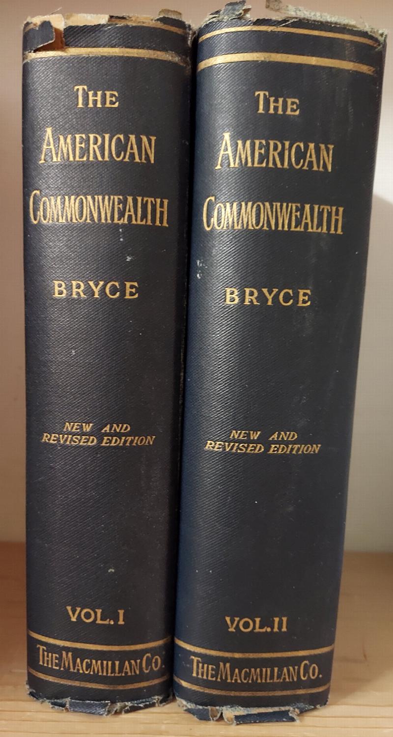 Image for The American Commonwealth  (2 Volume set)